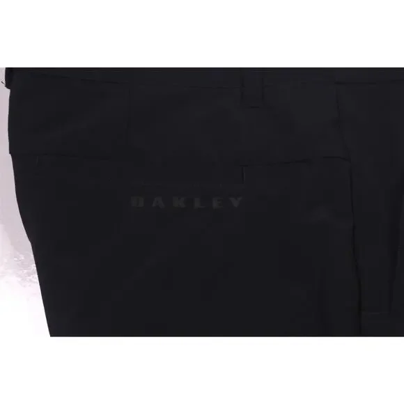 Oakley Black Regular Fit Performance Golf Pants Trousers 36x33